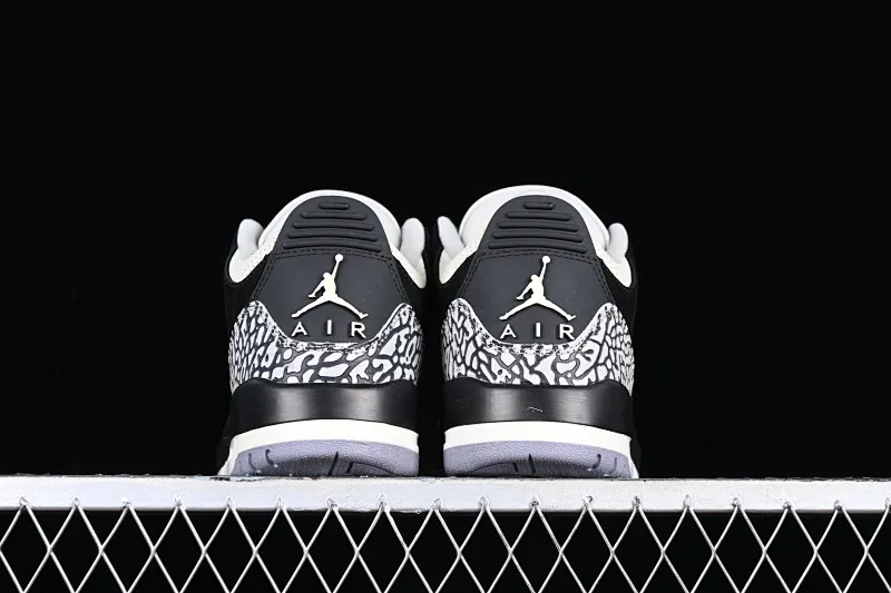 All categories Air Jordan Jordan series basketball shoes Air Jordan 3 Air Jordan 3 Retro "Off Noir" AJ3 Joe 3 old black cement CK9246-001